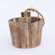 thumbnail image 3 of Hangable Wood Fleshy Flower Pot Group Handmade Hemp Rope Logs Old Indoor Decorations Plants Succulent Potted Holder, 3 of 3