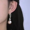 thumbnail image 3 of Pearl Earrings for Women, High-End New Niche Style, Elegant Stud Earrings, Exquisite Versatile Fashion Accessories, Simple Tassel Earrings, 3 of 7