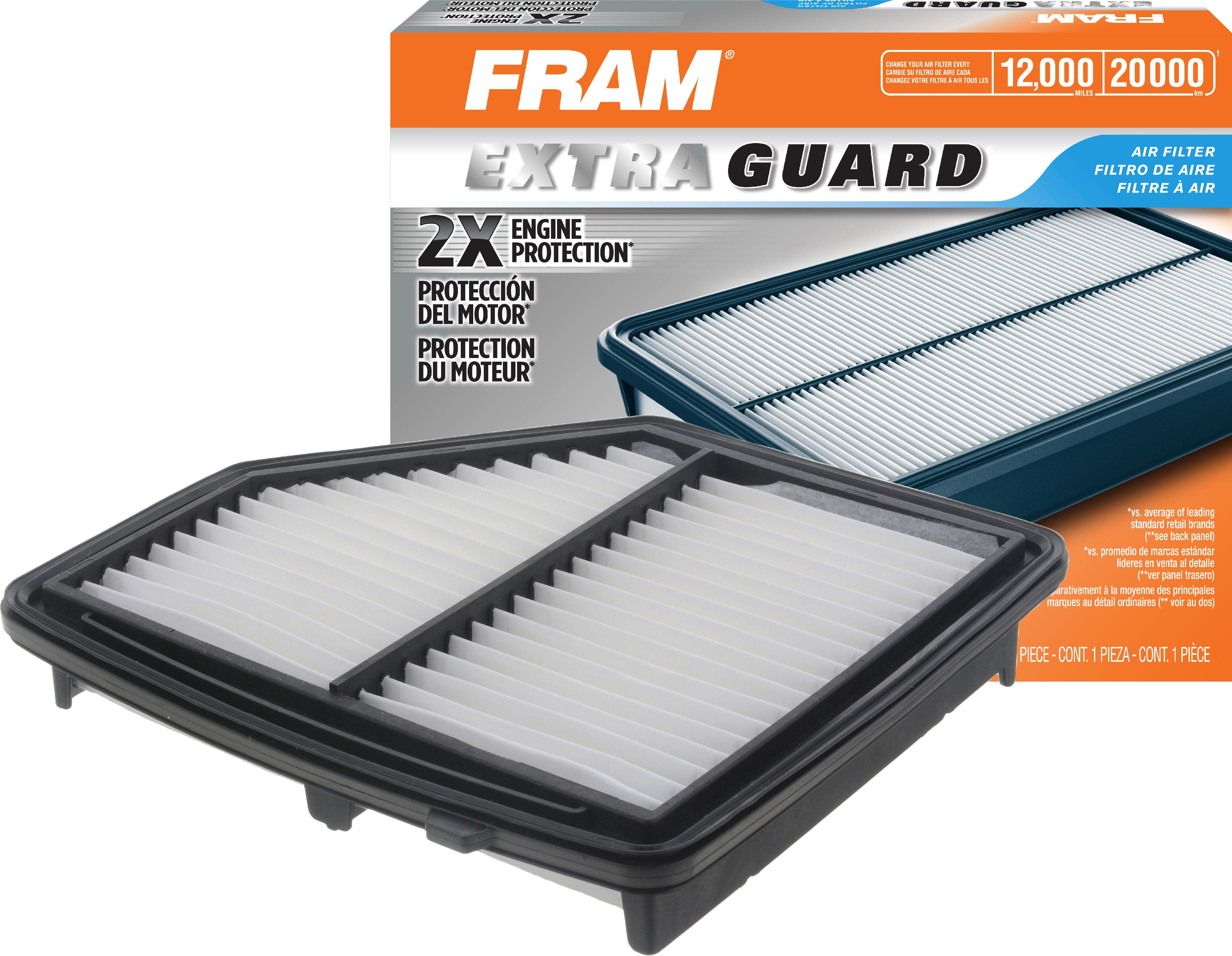 FRAM Extra Guard Air Filter, CA12052 for Select Honda Vehicles