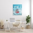 thumbnail image 2 of Stupell Industries Ski New England Red Winter Trolly Mountains Sports Painting Gallery Wrapped Canvas Print Wall Art, 30 x 40, 2 of 6