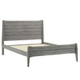 thumbnail image 4 of Modway Georgia 3-Piece Rubberwood and MDF King Bedroom Set in Gray, 4 of 10