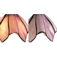 thumbnail image 6 of FSLiving Tiffany Pink Wall Sconces with UL Certification Plug-in Dimmable Cord Wall Lamps European Style Downward Wall Sconces Elegant Loft Decor for Bedsides 2 Pack, 6 of 7