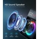 thumbnail image 3 of Máquina de karaoke portátil NBKLS con micrófono inalámbrico Bluetooth 2, 3 of 7