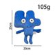thumbnail image 3 of 2026 Four-Battle for Dream blue number four number ten number fourteen plush toy, 3 of 5
