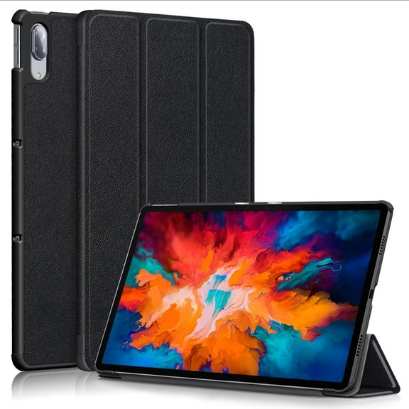 Epicgadget Case for Lenovo Tab P11 Pro 11.5 Inch Tablet Model: TB-J706F/TB-J706L (2020 Released) - Lightweight Slim Shell Tri-fold Stand Auto Wake/Sleep Folio Cover Case (Black)