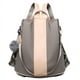 thumbnail image 4 of Mochila antirrobo de nailon para mujer, de gran capacidad, para la universidad, informal, para compras, multifuncional, 4 of 6