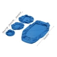 thumbnail image 4 of 4pcs/set Dental Chair Cover Unit Washable Dustproof Dentist Stool for Seat Backr, 4 of 10