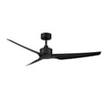 thumbnail image 2 of Terminator Indoor and Outdoor 3-Blade Smart Ceiling Fan 54in Matte Black UV-C LED Up-Light and Remote Control, 2 of 5