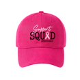 thumbnail image 4 of XIAOCHA Women's Printed Support Squad Baseball Cap Adjustable Charity Trucker Hat Gathering Dad Hat,Hot Pink, 4 of 4