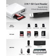 thumbnail image 2 of Lector de tarjetas SD BNMXtek USB-C a SD/SDHC/SDXC microSD, 2 of 7
