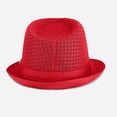 thumbnail image 5 of QASIEATN Daily Wear Bucket Hats for Women Summer Breathable Mesh Hat Outdoor Sun Hat British Jazz Hat Trendy Hat Sun Hat Fall Fashion Accessories, 5 of 7