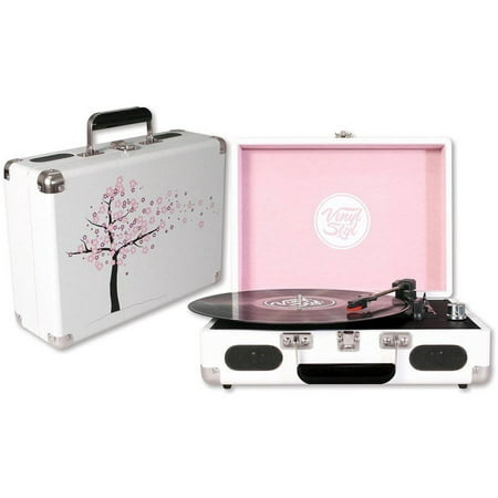 Vinyl Styl Groove Portable Turntable, Cherry (Best Portable Scratch Turntable)