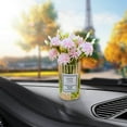 thumbnail image 2 of Feltree Mini Car Flower Vase Decor for Center Console, Stable Adhesive, Multifunctional Glass Ornament, Perfect Gift for Drivers and Car Enthusiasts, 2 of 7
