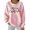 Pink, variant on Christmas Sweatshirts for Women Plus Size Crew Neck Christmas Santa Printed Shirts Long Sleeve Fall Clothes