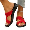 thumbnail image 2 of 2026 New Orthopedic Sandals for Women, Arch Support Memory Foam, Breathable Mesh Upper Fashion Lightweight Non Slip Footwear for Casual Travel 36, 2 of 7