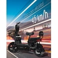 thumbnail image 2 of Red Velvet Bicicleta Electrica 350w Pantalla Lcd Negro 48v 12a, 2 of 6