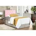thumbnail image 6 of Home Bedroom Furniture Super Nova 2 Pink Tufted Twin Headboard, 6 of 6