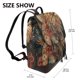 thumbnail image 2 of Easygdp Majestic Cosmic Lion Mochila de Cuero para Mujeres, Bolso de Hombro, Bolsos de Mano de Moda para Trabajo y Viajes, 2 of 4