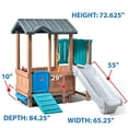 Step2 Woodland Adventure Playhouse & Slide