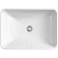 thumbnail image 4 of Kohler K-5373-0 Vox Rectangle Vessel Bathroom Sink, White, 4 of 5