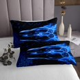 thumbnail image 3 of Erosebridal Racing Car Coverlet Set Twin, Extreme Sports Bedding Set, Modern Geometric Decor 2pcs, 3 of 5