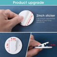 thumbnail image 2 of 4 Pack Clips de Rideau de Douche avec Garde-Eau, Clips de Rideau de Douche Auto-Adhésifs Petits Clips de Fil pour Douche Suspendue Camping-Car Chris, 2 of 5