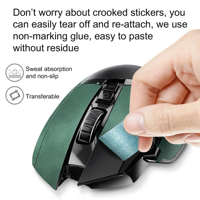 Brokke sig Eastern Polering Naierhg 1 Set Professional Mouse Anti-slip Sticker Sweat Resistant  Ultra-thin Mouse Grip Tape for Logitech G502 - Walmart.com