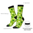 thumbnail image 4 of KLL St Patrick's Day7 Print Cool Socks Men's Women's Crew Socks Funny Crazy Novelty Stockings, 4 of 6