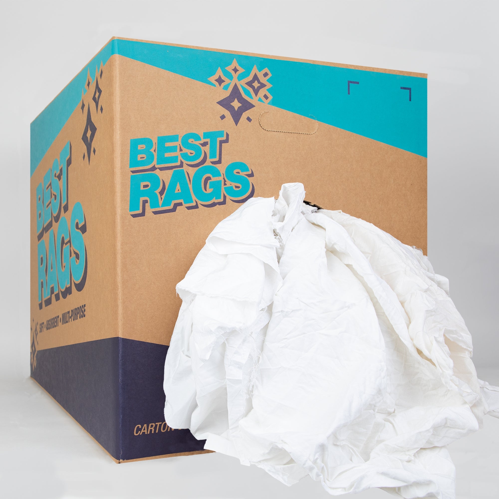 Best Rags Reclaimed Sheeting Cleaning Rags Bulk Rags for Multipurpose