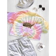 thumbnail image 3 of Pet Turtle Portrait Pattern Tie Dye Spiral Women -Image by Shutterstock, Female Large, 3 of 4