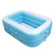 thumbnail image 4 of Piscina inflable familiar de 2 piezas, piscina de salón inflable de tamaño completo, patio trasero, jardín, asiento de agua para el hogar para bebés, Macarena Bañera inflable para piscina, 4 of 8