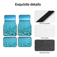 thumbnail image 4 of Fotbe Crystal Clear Ocean Waves Juego de 4 Tapetes para Auto con Estampado – Alfombrillas de Goma Reforzada, Diseño Antideslizante, Protección para Todo el Año – Vehículos, Autos, Camionetas y SUVs, 4 of 7