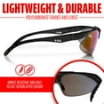 thumbnail image 5 of Franklin Sports Sunglasses - Youth + Adult Flip up Baseball + Softball Glasses - UV Protection, 5 of 11