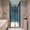 Matte Black, variant on Adjustable 1 3/8" Range Universal Pivot Shower Door with 1/4" Tempered Glass & Leak-Proof Design for 30-31 3/8" Door Frames