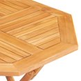 thumbnail image 1 of vidaXL 5 Piece Garden Dining Set Solid Wood Teak, 1 of 5