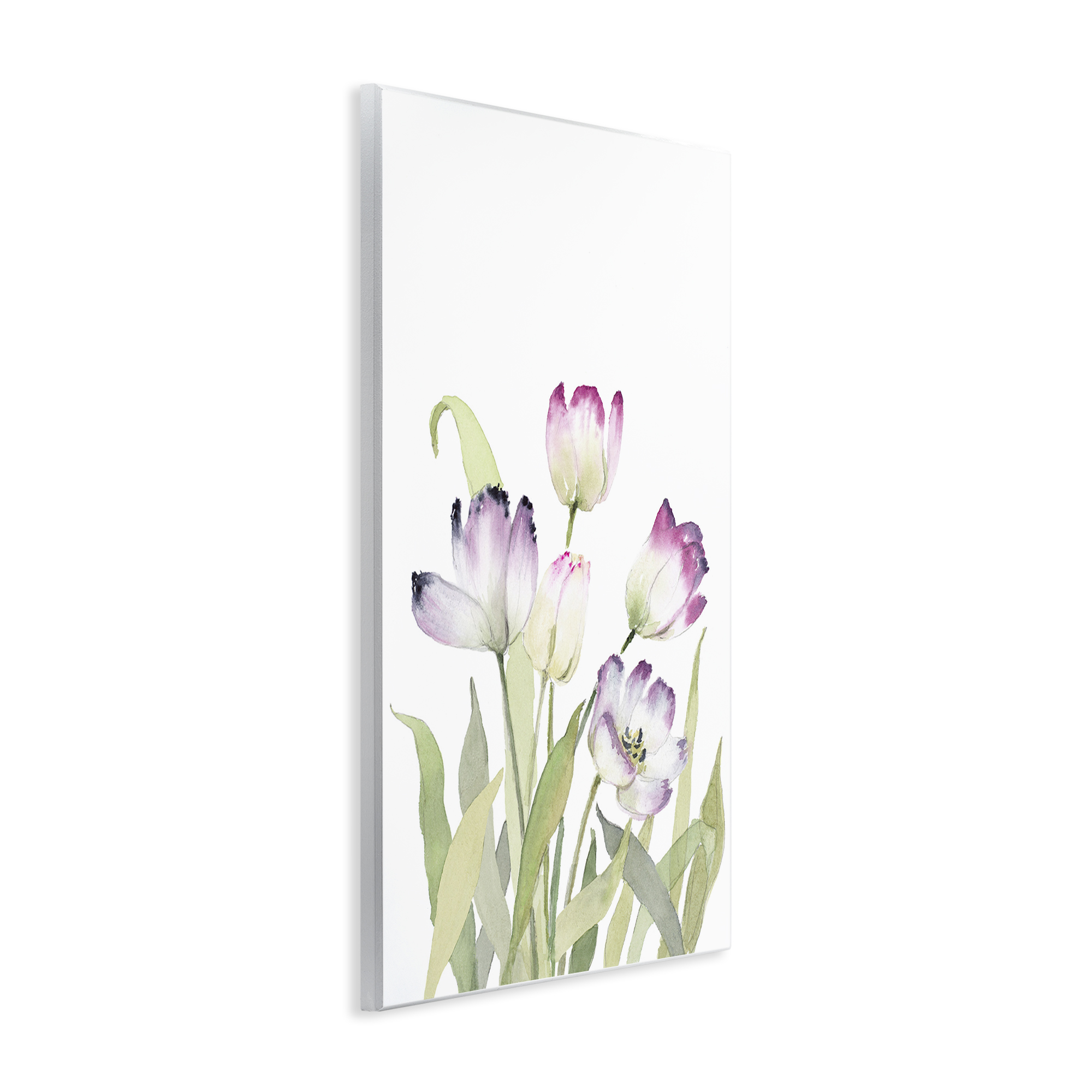 Stupell Industries Fresh Garden Tulips Botanical & Floral Painting Unframed Art Print Wall Art, 13 x 19