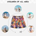 thumbnail image 6 of FORMRS Boys Swim Trunks Quick Dry Mesh Liner Boardshorts Sizes XS-XL, Art Buildings, 6 of 7