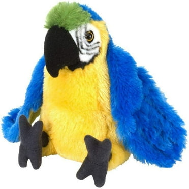 Aurora - Medium Red Miyoni - 11" Macaw Parrot - Realistic Stuffed Animal - Walmart.com