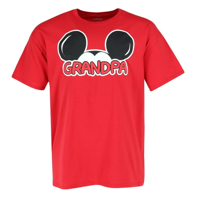 Jerry Leigh Mickey Mouse T-Shirt Famille Grand-Père (Hommes)