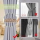 thumbnail image 4 of Tiebos De Cortina, 4pcs Aleación De Aluminio Botón De Resorte Elástico Botón A Presión Sin Taladro Para Decoración Del Hogar Sala De Estar Dormitorio Drafates De Ventana, 4 of 7