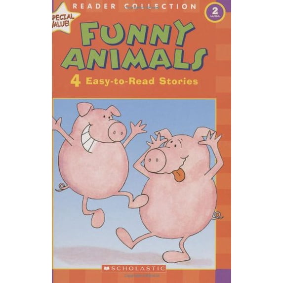 Pre-Owned Funny Animals: 4 Easy-to-Read Stories (Scholastic Reader, Level 2), 9780439763172, 0439763177, Hardcover,