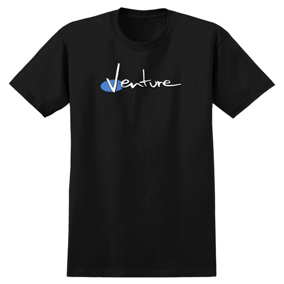 VINTAGE Venture Trucks Shirt 90s Black/White/Blue