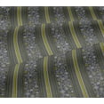 thumbnail image 4 of oneOone Cotton Jersey Gray Fabric Stripe & Geometric Ethnic Quilting Supplies Print Sewing Fabric By The Yard 58 Inch Wide, 4 of 4