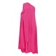 thumbnail image 5 of Vestido largo boho de un solo hombro para mujer - Color liso, fluido - Informal/playa/vacaciones - Mezcla de poliéster y spandex, 5 of 6