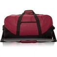 thumbnail image 5 of DALIX 25" Big Adventure Large Gym Sports Duffle Bag in Maroon, 5 of 8
