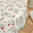 thumbnail image 4 of Tchckioa Green Leaf Tablecloth for Restaurant Decor,Stain Proof Table Cloth Cover,60 Inch,Round, 4 of 6