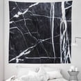 thumbnail image 1 of Marble Print Tapestry, Grunge Natural Gemstone Nostalgic Architecture Culture Design, Fabric Wall Hanging Decor for Bedroom Living Room Dorm, 5 Sizes, Charcoal Grey White, by Ambesonne, 1 of 1