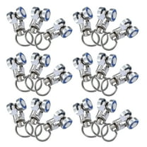 WORGEOUS 20pcs Curtain Pulley Wheels for Window Drapery Track Sliding Rail Tracks and Curtain Control Accessories