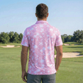 thumbnail image 2 of PUZTLOY Mens Golf Polo Shirts Short Sleeve Dry Fit Performance Moisture Wicking Casual Print Collared with Collar Work Shirts S-2XL, 2 of 10