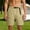 Khaki, variant on Tsesme Hiking Cargo Shorts for Men, Fashion Buckle Belt Waist Loose Shorts with Multi Pocket, Summer Outdoor Sports Shorts for Golf Camping ,Khaki,XL